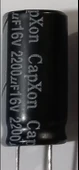 2200uf 16v, 2200mf 16v Kondansatör 8x20 - 1