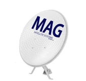 MAG 90 CM OFSET ÇANAK ANTEN,  Çanak, Uydu Anten Kalın Saç Vz-Y 0,60 Mm - 1
