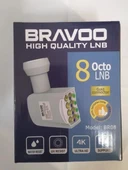 Bravoo 8 Octo 4k 3d Yüksek Kalite Lnb, 8 Çıkşı Lı Tüm Çanak Anten  Ve Tv Ler Ile Uyumlu - 1