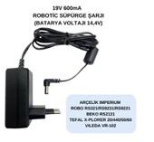 19V 600mA ROBOTİC SÜPÜRGE ŞARJI ARÇELİK-BEKO-TEFAL ADAPTOR RS3221/RS9231/RS9221/RS2121 - 1