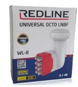 Redline Wl-8 Universal Octo 8 Li Çıkışlı Lnb. Tüm Çanak Anten Ve Tv Ler İle Uyumlu - 1
