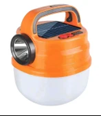 Powermaster Hb-V70 Çift Işıklı 6 Modlu (El Feneri+5 Kademe) 50 Watt Şarj Edilebilir Kamp Feneri - 1