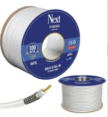 Ye-6401,Uydu Çanak  Anten Kablosu Rg6 U4 64 Tel 100 - 1