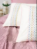 Cotton Box Aura Çift Kişilik Pike Takımı Pebble Pembe - 3