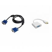 Hdmi to Vga Kablo Çevirici Dönüştürücü + 1,5 Metre Vga Kablosu - 1
