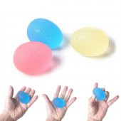 MVS EL EGZERSİZ TOPU YUMURTA TOP SARI (EN HAFİF) - 2