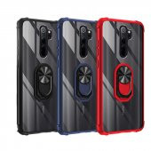 Xiaomi Redmi Note 8 Pro Kılıf Mola Kenar Yüzük Kısımları Renkli - 9