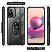 Xiaomi Redmi Note 10 Kılıf Mola Kenar Köşe Yüzük Kısımları Renkli thumbnail 10