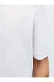 JACK JONES Erkek BEYAZ Polo Yaka Kısa Kollu Tişört 12279177 - 7