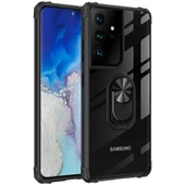 Galaxy S21 Ultra Kılıf Mola Kenar Köşe ve Yüzük Kısımları Renkli thumbnail 1