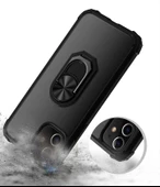 Apple iPhone 12 Kılıf Mola Kenar Köşe ve Yüzük Kısımları Renkli - 11