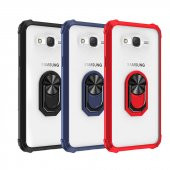 Galaxy J7 Kılıf Mola Kenar Köşe ve Yüzük Kısımları Renkli Kılıf thumbnail 10