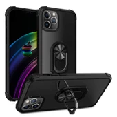 iPhone 12 Pro Kılıf Mola Kenar Köşe ve Yüzük Kısımları Renkli thumbnail 6