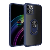 iPhone 12 Pro Max Kılıf Mola Kenar Köşe ve Yüzük Kısımları Renkli - 4