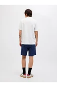 JACK JONES Erkek BEYAZ Polo Yaka Kısa Kollu Tişört 12279177 - 3
