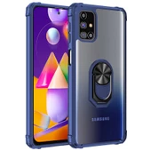 Galaxy M31S Kılıf Mola Kenar Köşe ve Yüzük Kısımları Renkli Kılıf - 1
