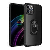 iPhone 12 Pro Max Kılıf Mola Kenar Köşe ve Yüzük Kısımları Renkli - 3