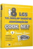 Patron Kitap 8. Sınıf LGS Çook Net T.C. İnkılap Tarihi ve Atatürkçülük 16'lı Sarmal Deneme Sınavı - 1
