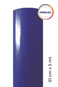 Parlak Lacivert Kendinden Yapışkanlı Kaplama Folyosu 61 CM X 5 MT thumbnail 1