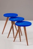 Parlak Lacivert Kendinden Yapışkanlı Kaplama Folyosu 61 CM X 4 MT - 12