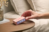 Lexon Flip Mini Şarj Edilebilir Alarm Saat Pembe - 8