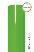 Parlak Yeşil Kendinden Yapışkanlı Kaplama Folyosu 122 CM X 2 MT thumbnail 1