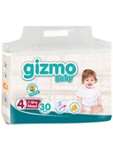 Gizmo Bebek Bezi Paketi 7 - 18 kg 4 Numara 30'lu - 1