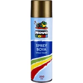 Nova Color Sprey Boya Altın 200 ml - 2 adet - 1