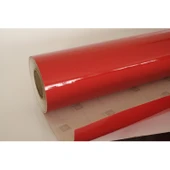 Parlak Kırmızı Kendinden Yapışkanlı Kaplama Folyosu 61 CM X 4 MT thumbnail 1