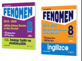 FENOMEN YAYINLARI 8. SINIF LGS İnkılap + İngilizce Çıkmış Sorular Ve İkiz Soruları (2018-2024) - 1