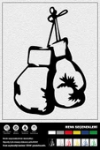 BOKS ELDİVENİ STICKER 20 x 13 cm ERU00082 - 1