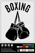 BOXING STICKER 20 x 13 cm ERU00085 - 1