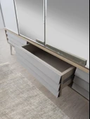 Asil 4 Kapaklı Aynalı Elbise Dolabı Gardrop 180x51x200cm - 2