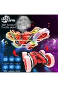 Uzaktan Kumandalı Işıklı Buharlı Spin 360 Stunt Araba: Full Fonksiyon Akrobasi Keyfi! - 8