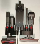 Dyson V8 Süpürge Aksesuarı Tutucu Aparat Duvara Asma Standı Askılık Siyah - 2