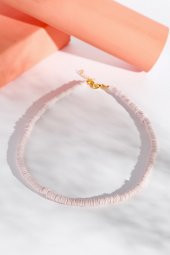 Somon -2 Fimo Boncuk Kolye, Choker Kolye - 1