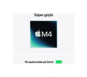Apple MacBook Air MW0Y3TU/A M4 16 GB 256 GB SSD 13.6" macOS Dizüstü Bilgisayar - 3