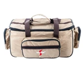 Çok Amaçlı Malzeme Çantası - Büyük - Kum - 35021 - Balıkçı Çantası - Seyahat Çantası thumbnail 7