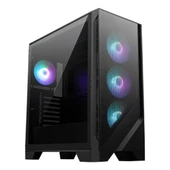 MSI MAG Forge 320R AIRFLOW Siyah mATX Kasa - 1