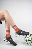 Muggo Peter Unisex Garantili Halı Saha Çim Saha Futbol Ayakkabısı  SİYAH 43 - 5