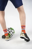 Muggo Peter Unisex Garantili Halı Saha Çim Saha Futbol Ayakkabısı  SİYAH - ALTIN 42 - 5