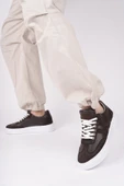 Muggo LOGAN Kalın Taban Bağcıklı Erkek Günlük Sneaker Spor Ayakkabı  KAHVERENGİ 44 thumbnail 6