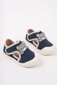 Muggo SCOT Cırtlı Ayıcıklı Günlük İlk Adım Bebek Spor Ayakkabı  LACİVERT 19 - 4
