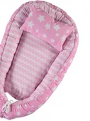 Yumuşak Dolgulu Babynest Anne Yanı Bebek Yatağı Bebek Uyku Yatağı BOY 71CM EN 40CM KALINLIK 7CM - 7