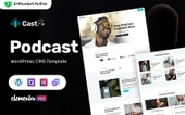 Castpro - Podcast And FM Radio Wordpress Teması - 1