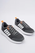 Muggo KENS Garantili Erkek Ortopedik Günlük Bağcıklı Yürüyüş Koşu Sneaker Spor Ayakkabı  FÜME 43 - 8