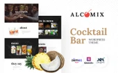 Alcomix - Cocktail Bar Wordpress Teması - 1