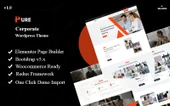 Pure - Corporate Wordpress Teması - 1
