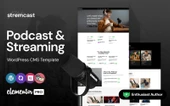 Stremcast - Podcast, FM Radio And Streaming Wordpress Teması - 1