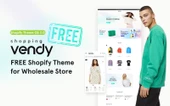 Vendy - Shopping Store Shopify Teması - 1
